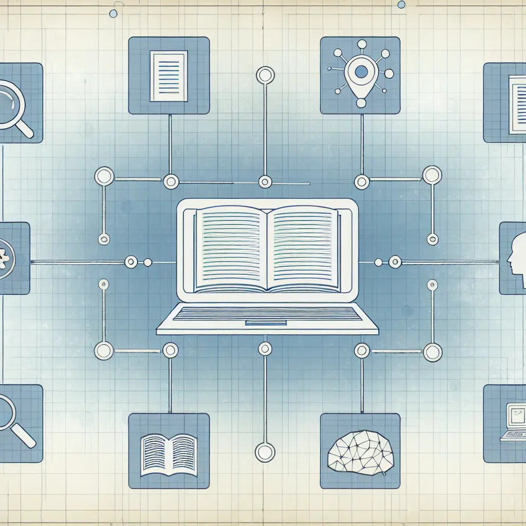 Interface moderna de herramientas digitales especializadas en investigación académica y gestión de tesis