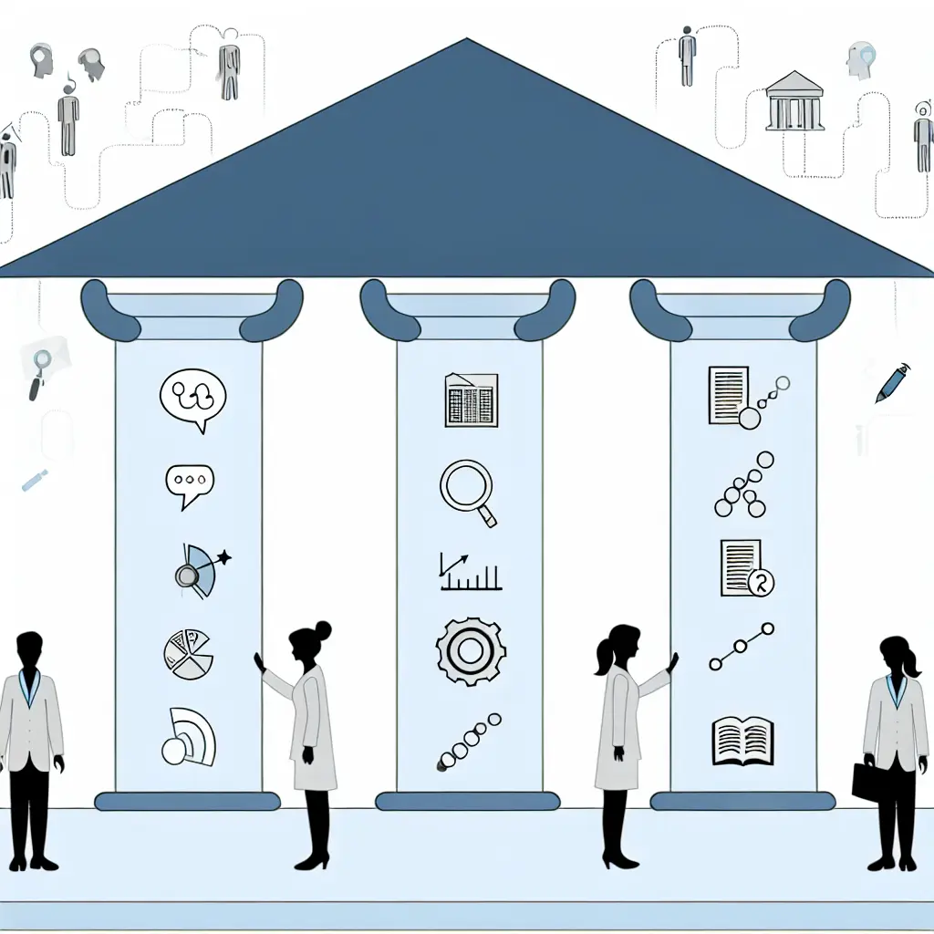 Esquema visual de los fundamentos metodológicos de las revisiones sistemáticas en ciencias sociales